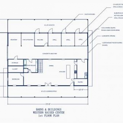 1st Floor Plan 1A - Johnson